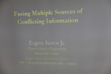 Fusing Multiple Source of Conflicting Information